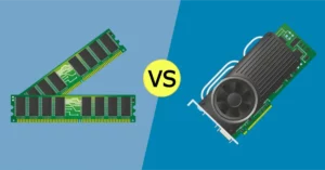 RAM vs tarjeta de video