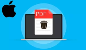 Borrar paginas de PDF en Mac