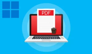 Borrar paginas de PDF en Windows